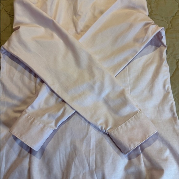 Charles Tyrwhitt Men’s Extra Slim Fit Light Pink Long Sleeve Shirt Size 16 1/2 - Picture 16 of 16